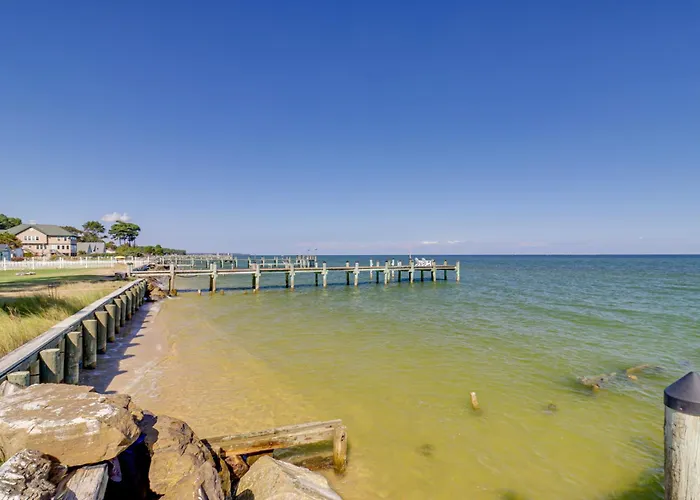 Beachy Maryland A-Frame: Steps To Chesapeake Bay!